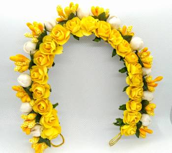 Yellow hair-accessories 1