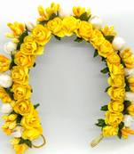 Yellow hair-accessories