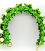 Green hair-accessories