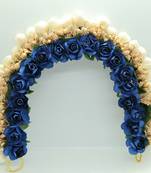 Blue hair-accessories