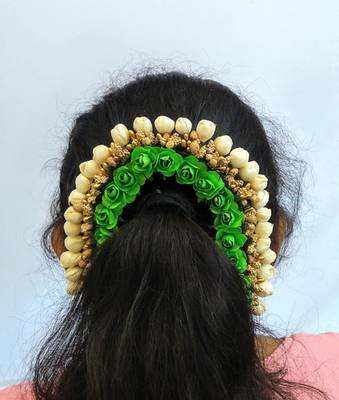 Green hair-accessories 3