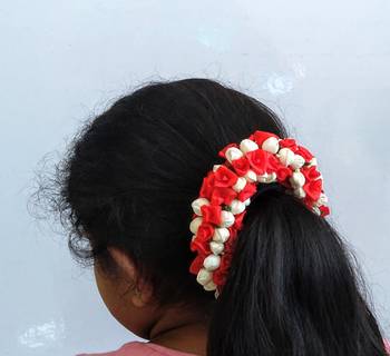 Orange hair-accessories 2
