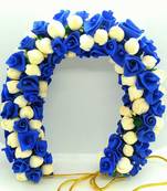 Blue hair-accessories