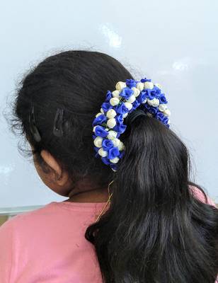 Blue hair-accessories 2