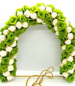 Green hair-accessories