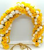 Yellow hair-accessories