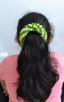 Green hair-accessories 3