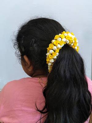 Yellow hair-accessories 2