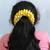 Yellow hair-accessories