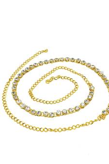  Exclusive diamond studed chained waist belt kamarband belly hips chain