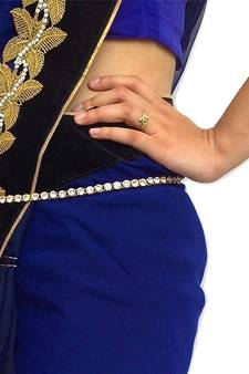  Exclusive diamond studed chained waist belt kamarband belly hips chain