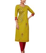 Multicolor printed cotton kurtas-and-kurtis
