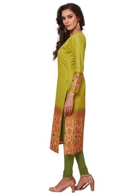 Multicolor printed cotton kurtas-and-kurtis 3