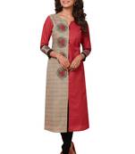 Multicolor printed cotton kurtas-and-kurtis