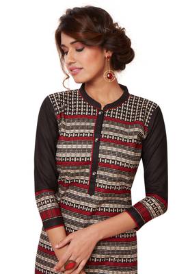 Multicolor printed cotton kurtas-and-kurtis 4