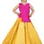 Kids Pink Top And Yellow Lehenga Choli 