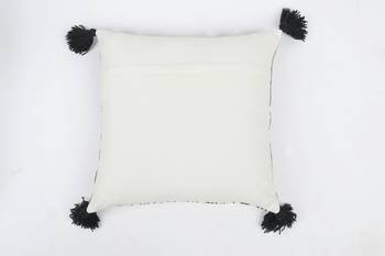 White Hand Block Printed Cushion Covers 3
