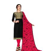 Black Zari Woven Banarasi Salwar