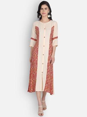 Cotton rayon printed kurti with plazzo 1