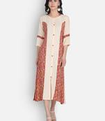 Cotton rayon printed kurti with plazzo