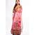 Unitex Fashion pink printed linen saree with blouse