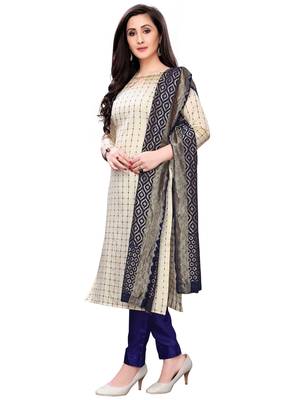 Off-white banarasi banarasi salwar 2