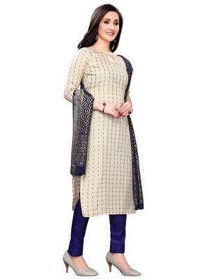 Off-white banarasi banarasi salwar 3