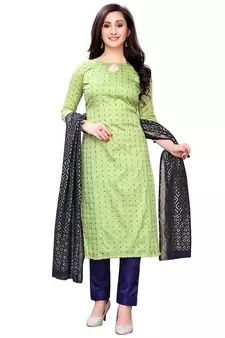 Green banarasi banarasi salwar