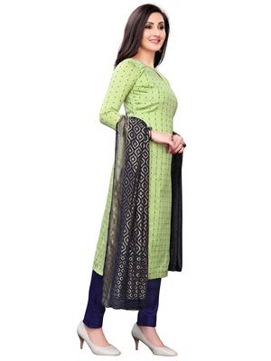 Green banarasi banarasi salwar 3