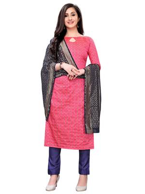 Pink banarasi banarasi salwar 1