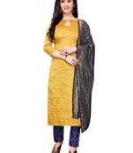 Yellow banarasi banarasi salwar