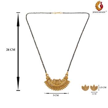 Gold mangalsutra
 5