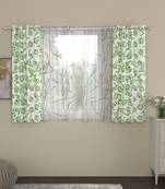 ROSARA HOME Sumo Matty Wallace Pack of 4 Window Curtains