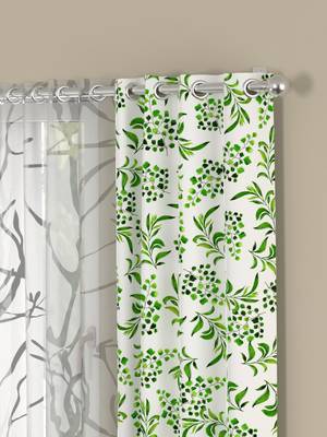 ROSARA HOME Sumo Matty Wallace Pack of 4 Window Curtains 2