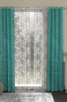 ROSARA HOME Mateo Belle Pack of 4 Door Curtains