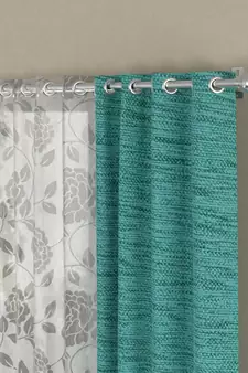 ROSARA HOME Mateo Belle Pack of 4 Door Curtains