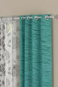 ROSARA HOME Mateo Belle Pack of 4 Window Curtains