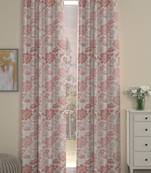 ROSARA HOME Jacquard Pack of 2 Door Curtains