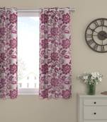 ROSARA HOME Jacquard Pack of Single Window Curtain
