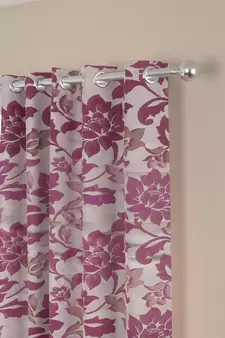ROSARA HOME Jacquard Pack of Single Door Curtain