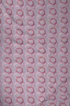 ROSARA HOME Jacquard Pack of 2 Window Curtains