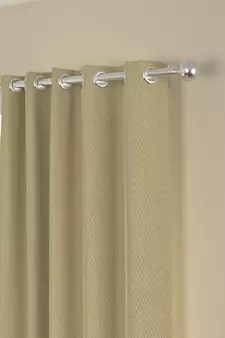 ROSARA HOME Chino Pack of 2 Door Curtains