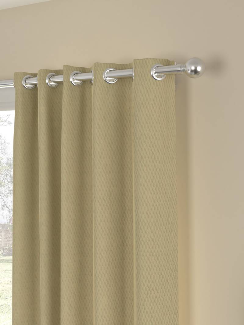 ROSARA HOME Chino Pack of 2 Door Curtains