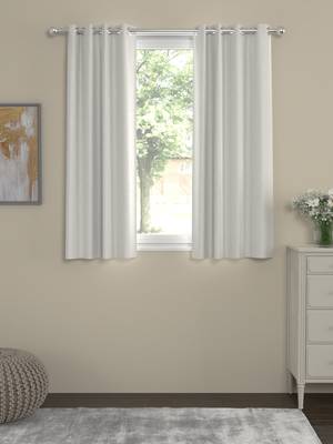 ROSARA HOME Chino Pack of 2 Window Curtains 1