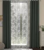 ROSARA HOME Chino Belle Pack of 4 Door Curtains