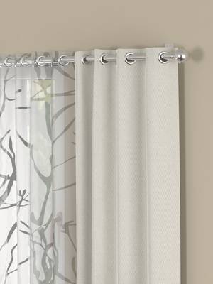 ROSARA HOME Chino Wallace Pack of 4 Window Curtains 2