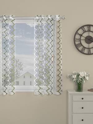 ROSARA HOME Elliott Pack of Single Window Curtain 1
