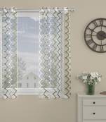 ROSARA HOME Elliott Pack of Single Window Curtain