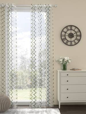 ROSARA HOME Elliott Pack of Single Door Curtain 1