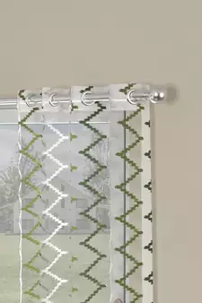 ROSARA HOME Elliott Pack of 2 Window Curtains